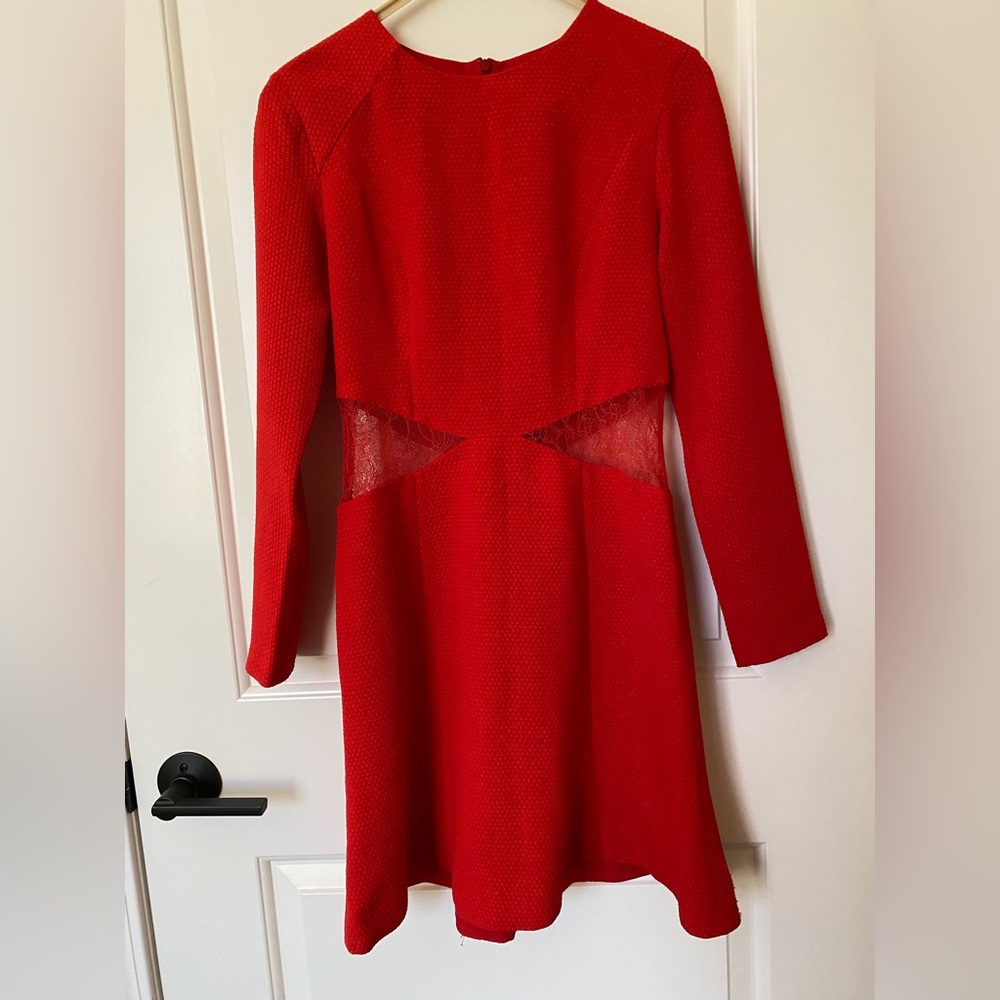 Sandro long-sleeve dress